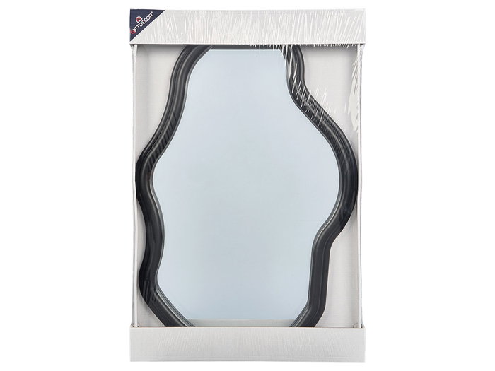Giftdecor Miroir Plastique Forme Noire 72x46 cm (Set de 6) Giftdecor Miroir Plastique Forme Noire 72x46 cm (Set de 6)