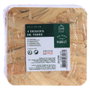 Home Deco Factory Lot de 4 posavasos en bois 10x10 cm LITTLE MARKET