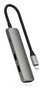 Satechi - Adaptateur multiport USB-C Slim 4-en-1 avec sortie HDMI 4K, port USB 3.0 (10 Gbps), 100W - Space Grey