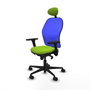 Piqueras y Crespo Chaise de Bureau avec Appui-tête 3D036N1 Pistache