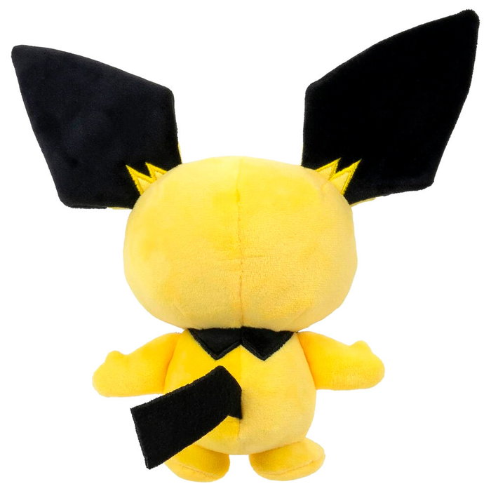 JAZWARES Peluche Pokemon Pichu 20 cm - Figurine en peluche officielle