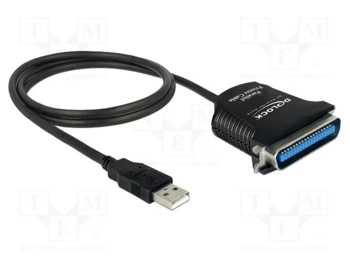 DELOCK Câble USB A vers Centronics 36 broches 0,8m USB 1.1 DELOCK Câble USB A vers Centronics 36 broches 0,8m USB 1.1