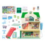 Moose Jeu Bluey Le Supermarché avec 2 Figurines et Plus de 24 Sons Différents - Version Espagnole - Jouet pour Enfants 3 Ans et Plus