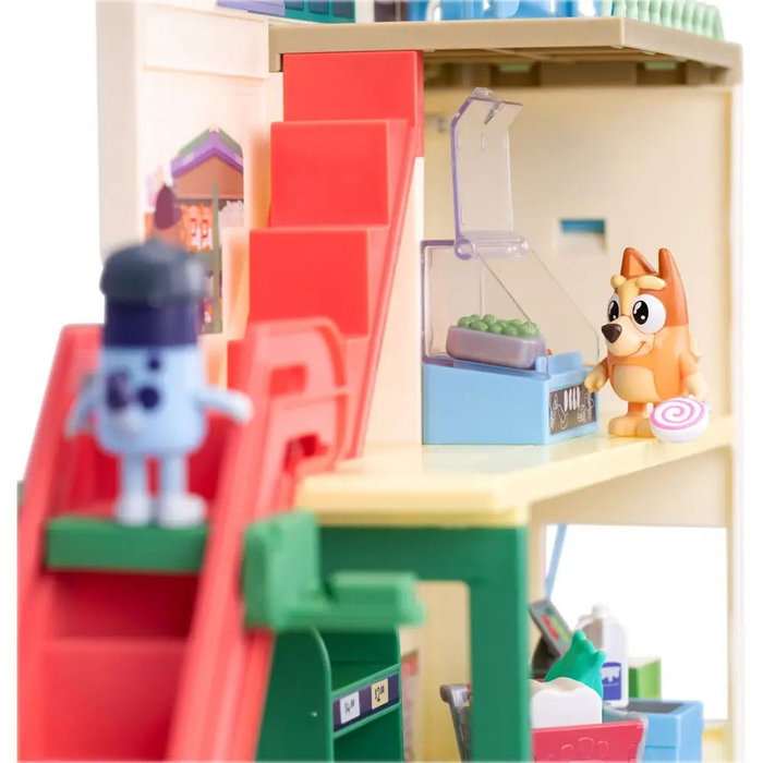 Moose Toys Bluey Let's Play Chef Supermarché avec figurines