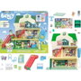 Moose Toys Bluey Let's Play Chef Supermarché avec figurines