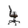 Piqueras y Crespo 1D036G0 Chaise de Bureau Gris Brun foncé