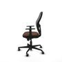Piqueras y Crespo 1D036G0 Chaise de Bureau Gris Brun foncé