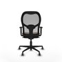 Piqueras y Crespo 1D036G0 Chaise de Bureau Gris Brun foncé