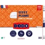 Dodo - Couette chaude Effet Plume - 240 x 260 cm - Grammage 400 g/m² - Garnissage 100% Polyester - Pour 2 personnes