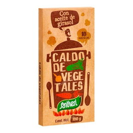 Santiveri Caldo Vegetal en Pastilles - Bouillon de Légumes, 10 Pastilles pour Cuisiner