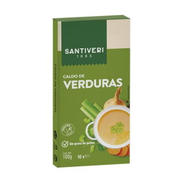 Santiveri Caldo Vegetal Pastillas