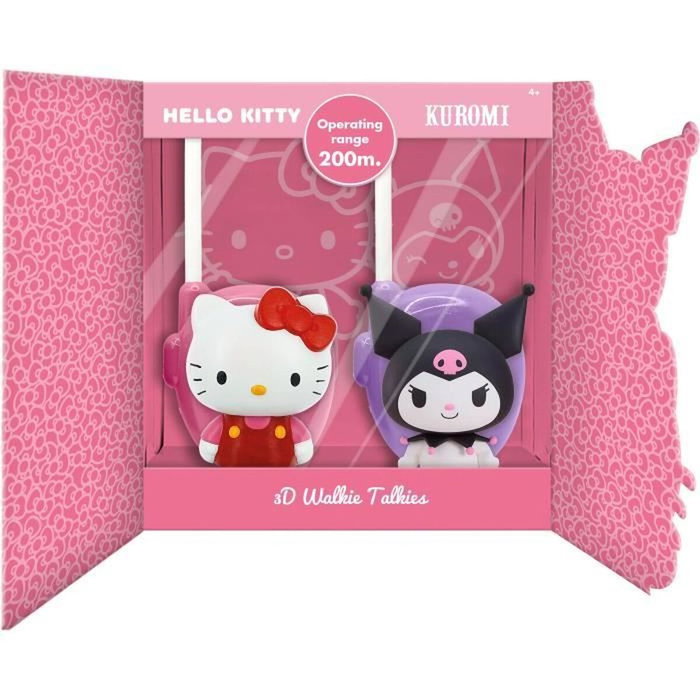 Kids Licensing Talkie walkie 3D Hello Kitty & Friends Rose