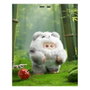 Dreame Mart Giggle Monster présentoir porte-clés peluche 11 cm Furry Forest Series (6)