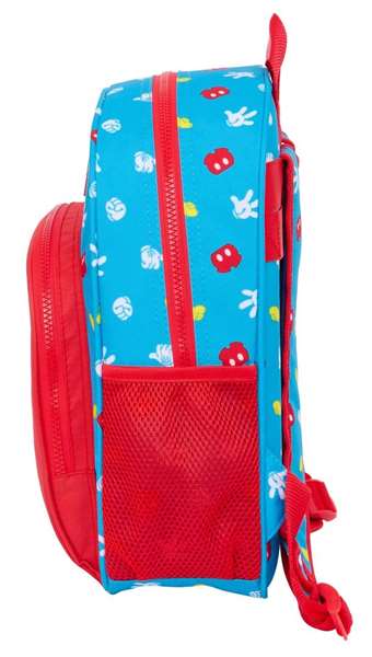 Safta Sac à Dos Enfant Mickey Mouse Fantastic 28x34x10 cm Adaptable à la Poussette, à partir de 3 ans