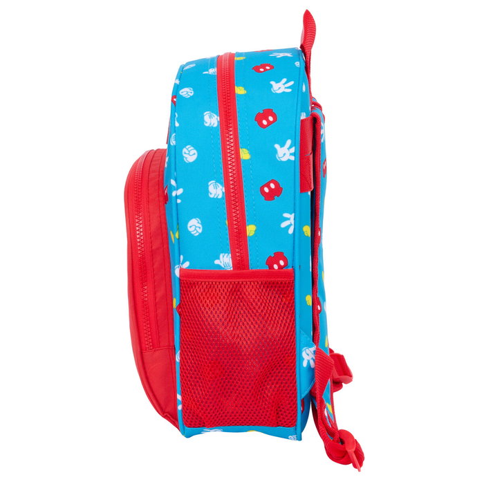 Cartable Mickey Mouse Clubhouse Fantastic Bleu Rouge 28 x 34 x 10 cm Cartable Mickey Mouse Clubhouse Fantastic Bleu Rouge 28 x 34 x 10 cm