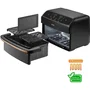 Cosori DualBlaze Twinfry Compact - Friteuse sans huile - 8,6L - Noir
