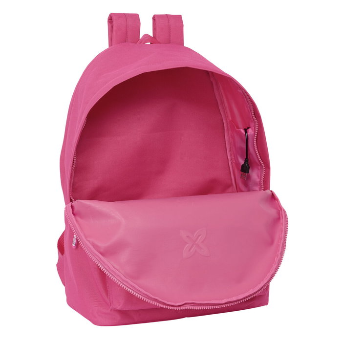 Munich Sac à dos Munich Basicos Fuchsia avec connexion USB pour ordinateur 15,6 pouces Munich Sac à dos Munich Basicos Fuchsia avec connexion USB pour ordinateur 15,6 pouces