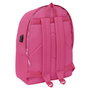 Munich Sac à dos Munich Basicos Fuchsia avec connexion USB pour ordinateur 15,6 pouces