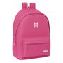 Munich Sac à dos Munich Basicos Fuchsia avec connexion USB pour ordinateur 15,6 pouces