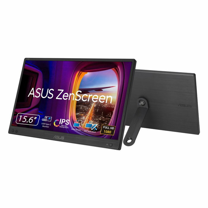 Asus ZenScreen MB166CR Moniteur portable 15,6 pouces Full HD IPS USB Type-C Noir