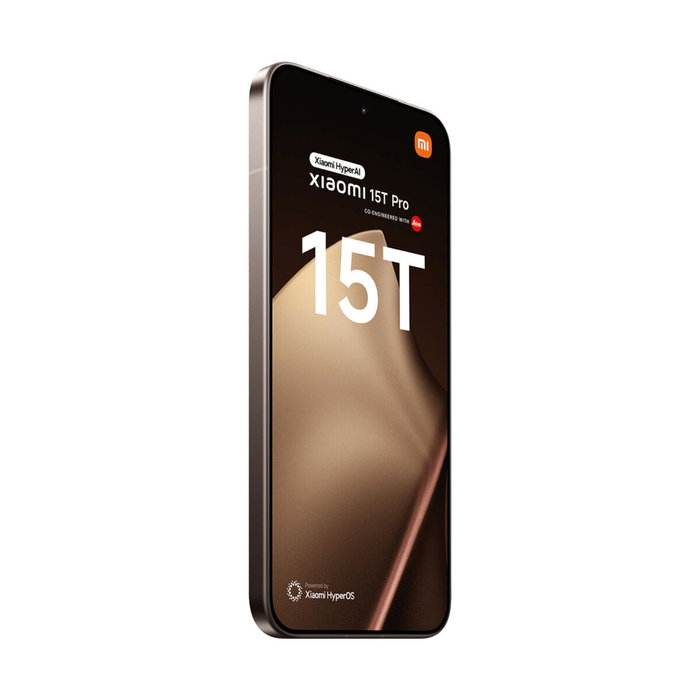 Smartphone Xiaomi 15T Pro 5G 6,83" Octa Core Mediatek Dimensity 9400+ 12 GB RAM 1 TB Or