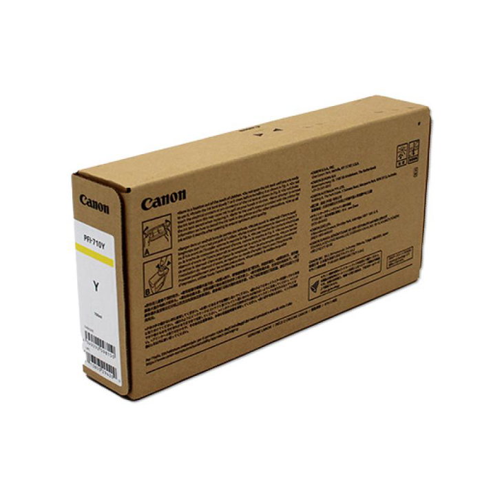 Canon PFI-710Y Cartouche d'encre jaune XL 700 ml (2357C001) Canon PFI-710Y Cartouche d'encre jaune XL 700 ml (2357C001)
