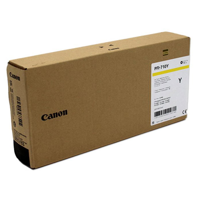 Canon PFI-710Y Cartouche d'encre jaune XL 700 ml (2357C001) Canon PFI-710Y Cartouche d'encre jaune XL 700 ml (2357C001)