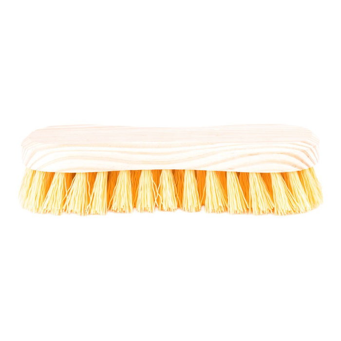 Universal Brosse à main en bois avec fibres polypropylène 22 x 7 x 5 cm, nettoyage sec et humide