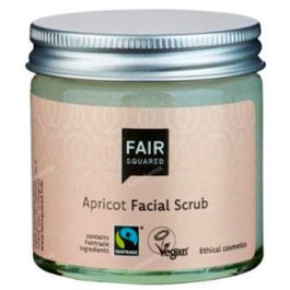 FAIR SQUARED Gommage Visage à l'Abricot 50ml - Exfoliant Certifié Naturel & Vegan
