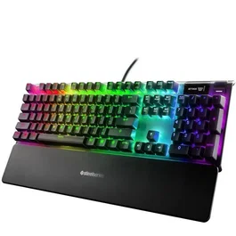 Steelseries Apex 7 Red Switch - Clavier gamer mécanique FR - Pavé numérique - RGB - Noir