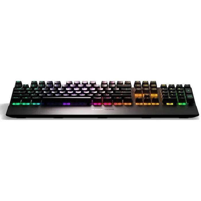 Steelseries Apex 7 Red Switch - Clavier gamer mécanique FR - Pavé numérique - RGB - Noir