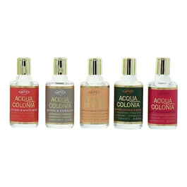 4711 Coffret de quatre eaux de Cologne unisexes de 8 ml