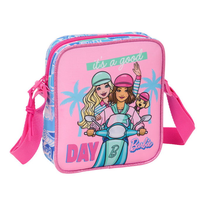 Sac à Bandoulière Barbie Multicouleur 16 x 18 x 4 cm Sac à Bandoulière Barbie Multicouleur 16 x 18 x 4 cm