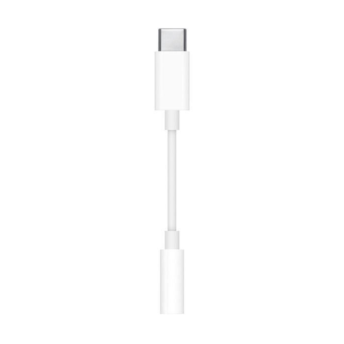 Adaptateur USB-C vers Jack 3.5 mm Apple MU7E2ZM/A Blanc (10 Unités)
