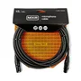 MXR Câble Micro XLR-XLR 4,5 m Série Standard Conducteurs OFC 24 AWG Blindage Spiral