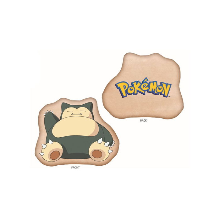 Herding Pokémon coussin Ronflex brun 36 cm Herding Pokémon coussin Ronflex brun 36 cm