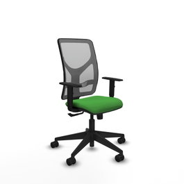 PIQUERAS Y CRESPO Chaise Motilla Synchro Vert Maille Gris