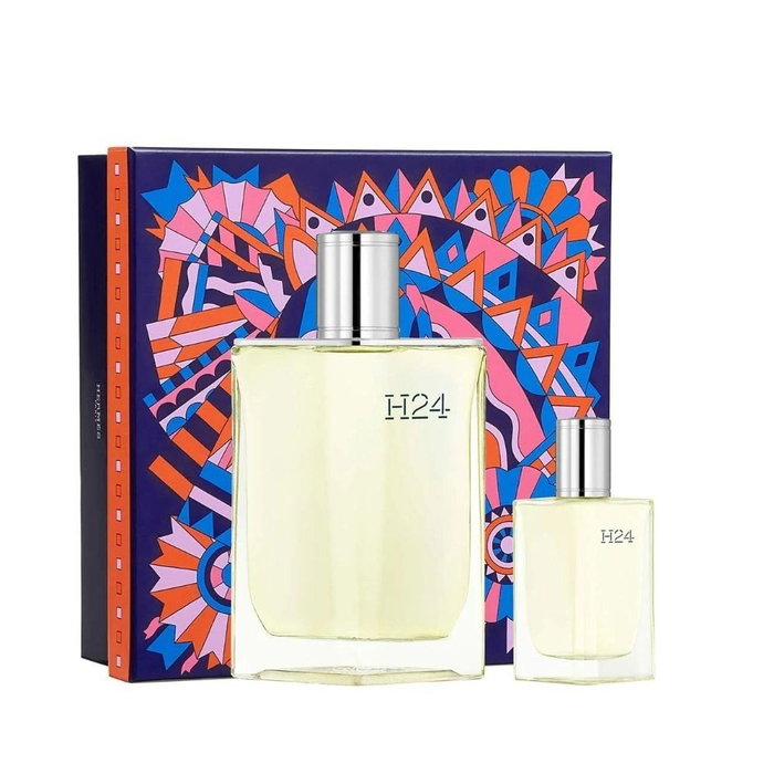 Hermès H24 Eau de Toilette pour Homme - Coffret Cadeau 2022 : Flacon 100 ml + Miniature 12.5 ml Hermès H24 Eau de Toilette pour Homme - Coffret Cadeau 2022 : Flacon 100 ml + Miniature 12.5 ml