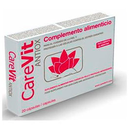 CAREDERM CAREVIT ANTIOX 20 capsules