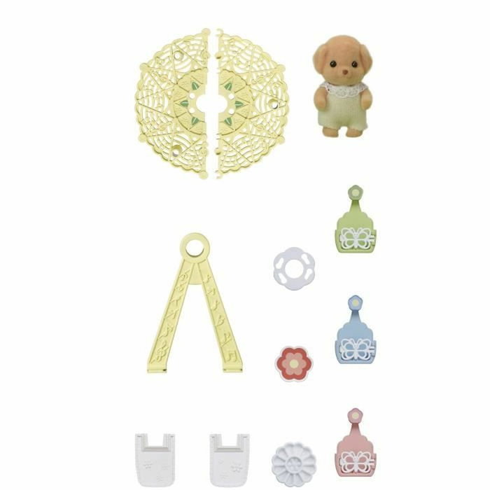Sylvanian Families La grande roue des bébés avec Milo le bébé caniche 5333