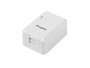 Lanberg Caja Conexiones Ok1-0001 1 Puerto Keystone Montage Superficial Blanc