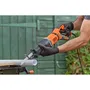 Black + Decker BES301K-QS Scie électroportative 750W, vitesse variable 0-2800 tr/min, coupe bois, métal, plastique, support de branche amovible