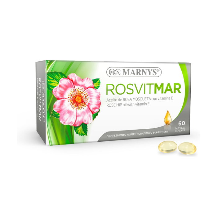 MARNYS Rosvitmar Huile de Rose Musquée 60 capsules MARNYS Rosvitmar Huile de Rose Musquée 60 capsules