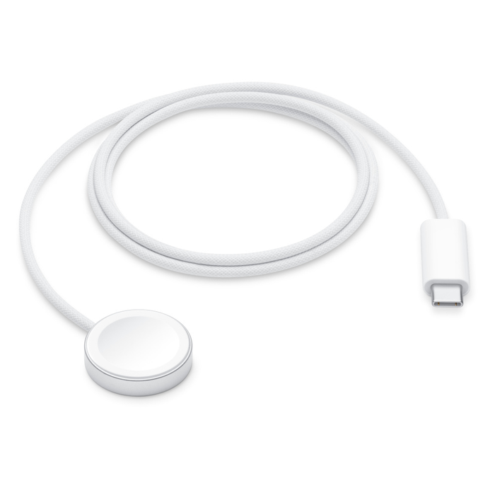 Apple Chargeur sans fil magnétique avec câble USB‑C de 1 m - Blanc - Réf. MT0H3ZM/A Apple Chargeur sans fil magnétique avec câble USB‑C de 1 m - Blanc - Réf. MT0H3ZM/A