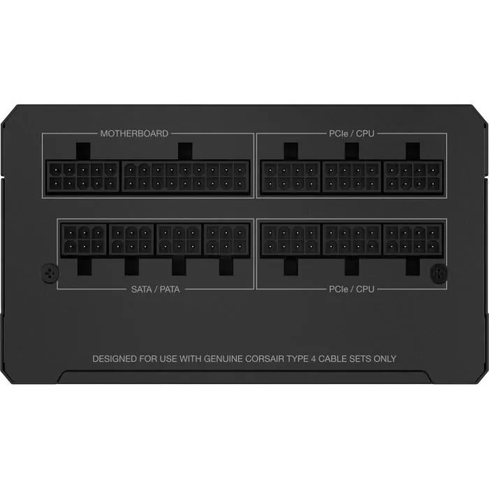 Corsair RM1200e - Alimentation PC Modulaire 1200W ATX 3.1 - Certifiée 80 PLUS Gold et Cybenetics Platinum - Condensateurs Japonais 105°C