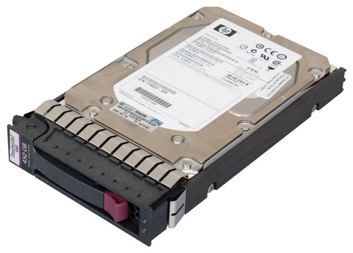 HP Enterprise 450 Go 15000 tr/min SAS 3,5 pouces Noir HP Enterprise 450 Go 15000 tr/min SAS 3,5 pouces Noir