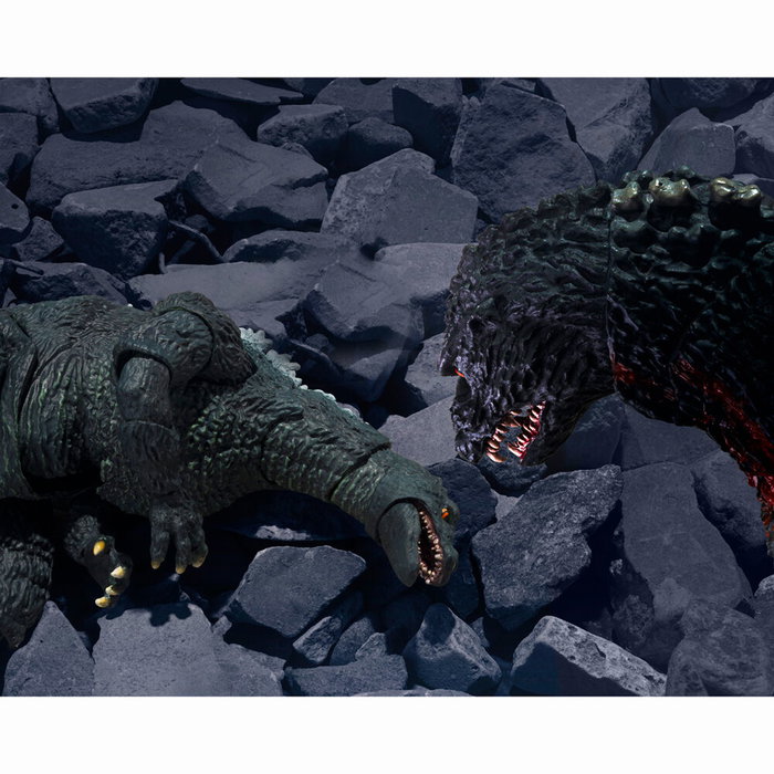 Bandai Tamashii Nations S.H.MonsterArts Godzilla Jr & Destoroyah Evolution Set