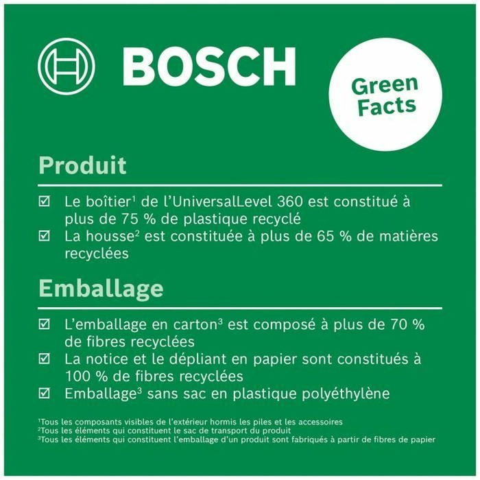 Bosch UniversalLevel 360 Laser Lignes