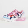 Cerdá T026 Basket avec éclairage à semelle TPR Minnie - Pointure 26 - Rose Clair - Enfant 3 ans et plus