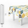 ORYX Nappe protectrice en rouleau motifs feuilles 140 cm x 20 m